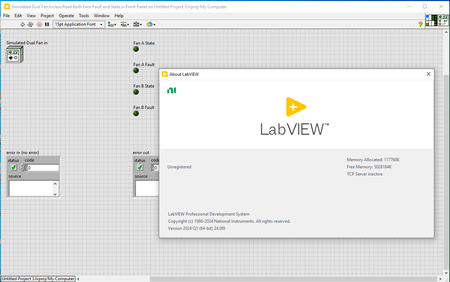 NI LabVIEW 2024 Q1 with Drivers