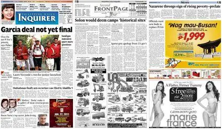 Philippine Daily Inquirer – January 11, 2011