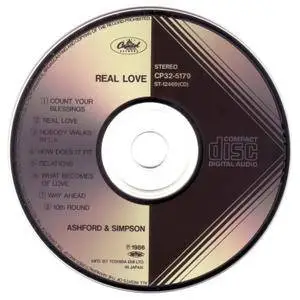 Ashford & Simpson - Real Love (1986) [Japan, 1st Press] {Black Triangle CD}