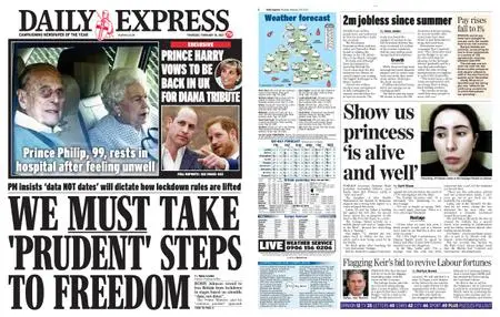 Daily Express – February 18, 2021