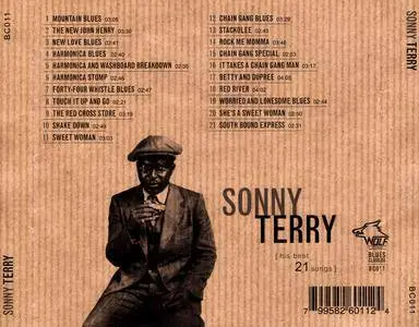 Sonny Terry - His Best 21 Songs (1938-1946) {Wolf Records BC011 rel 2015}