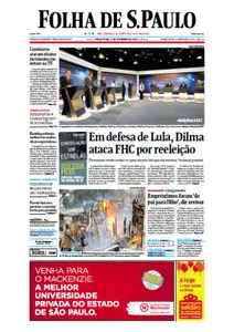Jornal Folha de São Paulo - 04 de setembro de 2012 - Terça