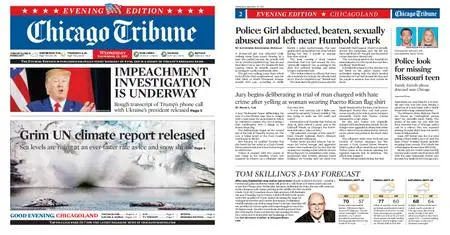 Chicago Tribune Evening Edition – September 25, 2019