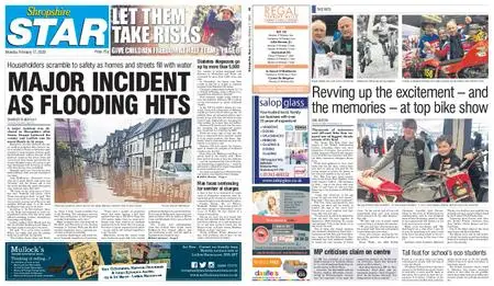 Shropshire Star Shrewsbury Edition – February 17, 2020