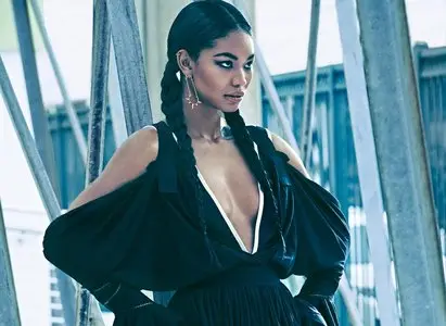 Chanel Iman by James Macari for Marie Claire UK May 2015