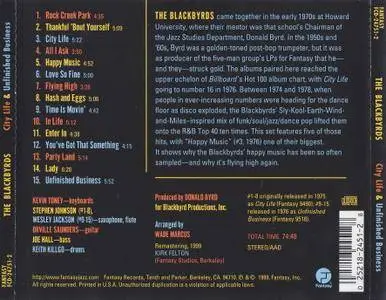 The Blackbyrds - City Life (1975) & Unfinished Business (1976) [1999, Remastered Reissue]