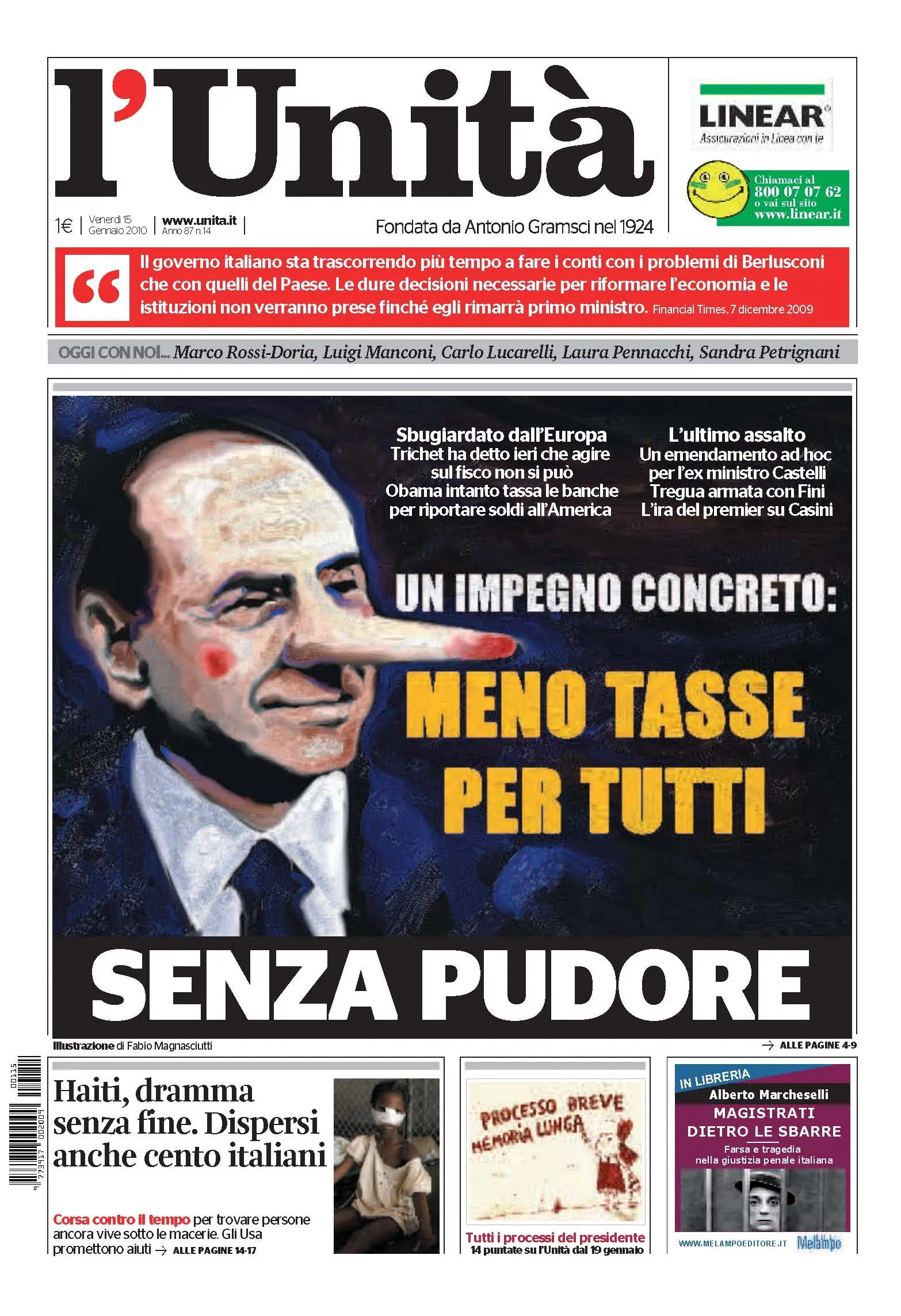Unità 15.01.2010