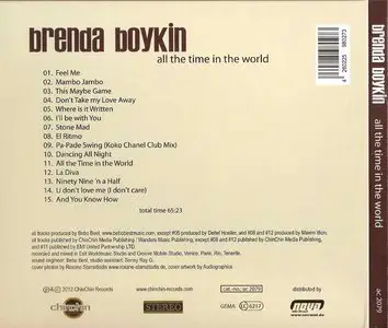 Brenda Boykin (Feat. Bebo Best and James Taylor) - All the Time in the World (2012)
