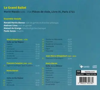 Ronald Martin Alonso, Ensemble Vedado - Marin Marais: Le Grand Ballet (2022)