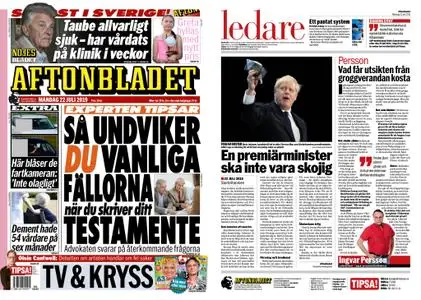 Aftonbladet – 22 juli 2019