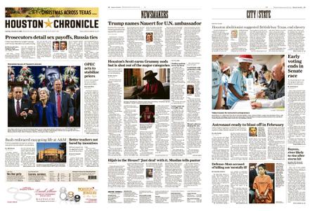 Houston Chronicle – December 08, 2018