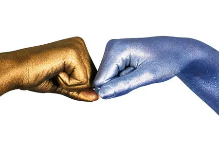 Clipart - Multicolor Hands