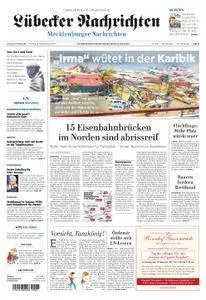 Lübecker Nachrichten Mecklenburg - 08. September 2017