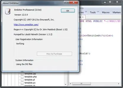 Emurasoft EmEditor Professional 12.0.9 Multilingual (x86/x64) + Portable