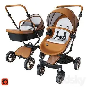 3DSky Pro - Stroller Mima Xari Camel