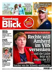 SonntagsBlick – 09. Dezember 2018