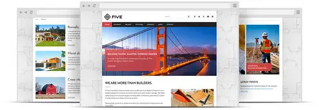 ZooTemplate - ZT Five v1.0.0 - Responsive Joomla 3.x Construction Template