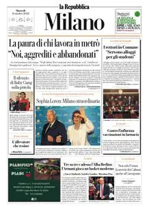 la Repubblica Milano - 11 Ottobre 2022