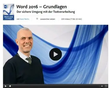 Word 2016 – Grundlagen