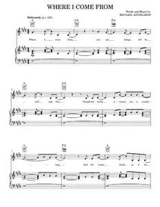 Where I Come From - Passion Pit, Twilight: Breaking Dawn Part 2 Movie (Piano-Vocal-Guitar)