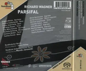 Richard Wagner - Parsifal (2012) [4CD BoxSet] {PentaTone Classics}