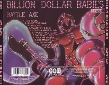 Billion Dollar Babies - Battle Axe (1977) Re-up