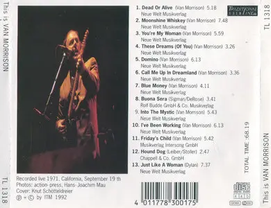 Van Morrison - This Is Van Morrison (1992)