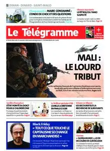 Le Télégramme Dinan - Dinard - Saint-Malo – 27 novembre 2019