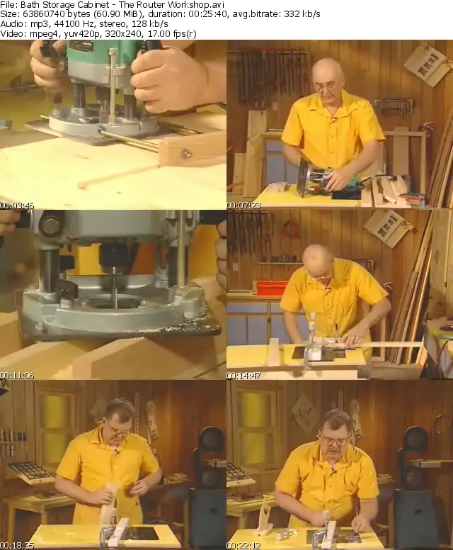 A master of hand-Fraser (Router Workshop)