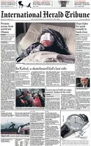 International Herald Tribune from Monday, 17. September 2012