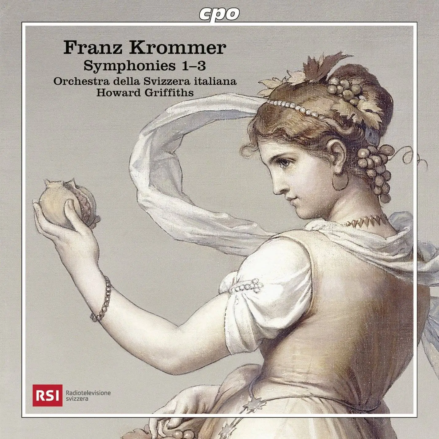 Orchestra della Svizzera Italiana & Howard Griffiths - Krommer: Symphonies Nos. 1-3 (2017)