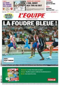 L'Équipe - 29 July 2010