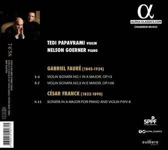 Tedi Papavrami, Nelson Goerner - Franck & Fauré: Sonates pour violon et piano (2017)