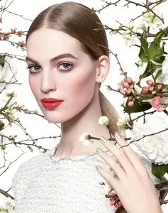 Vanessa Axente by Sølve Sundsbø for CHANEL Spring 2015 Make Up Collection