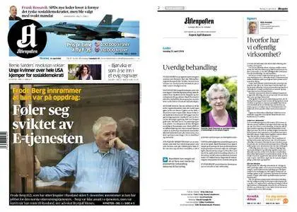 Aftenposten – 23. april 2018