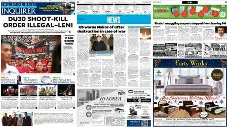 Philippine Daily Inquirer – December 01, 2017