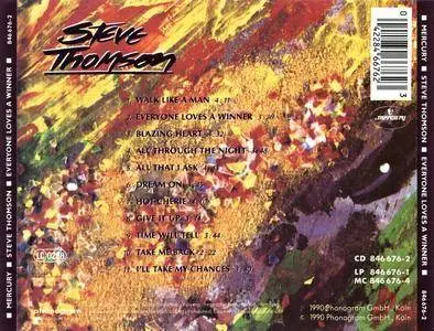 Steve Thomson - Everyone Loves A Winner (1990)