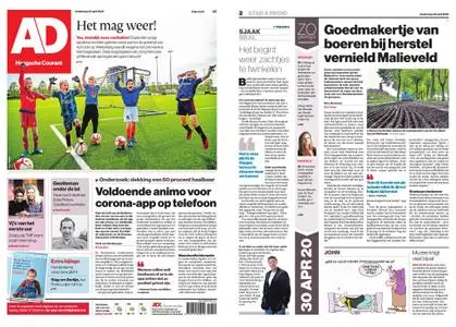 Algemeen Dagblad - Zoetermeer – 30 april 2020