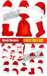 Christmas hat - Stock Vectors