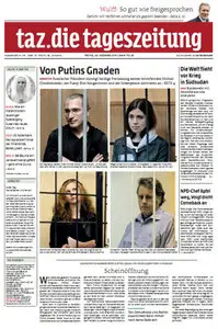 Tageszeitung TAZ vom 20 Dezember 2013