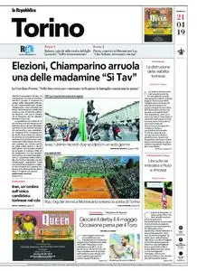 la Repubblica Torino – 21 aprile 2019
