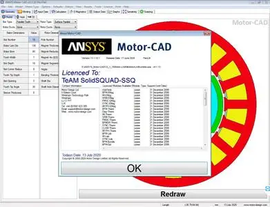 ANSYS Motor-CAD 13.1.10