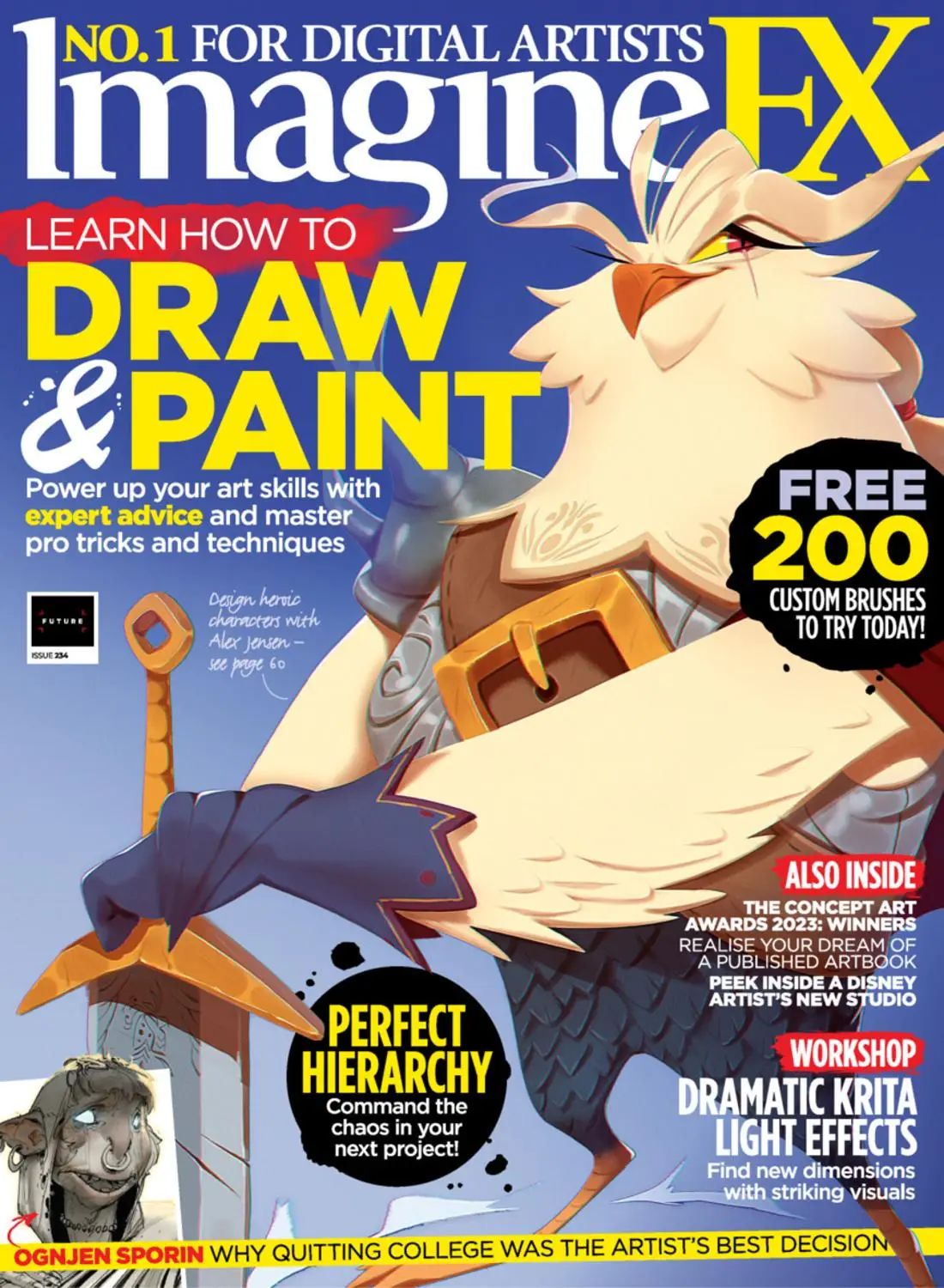 ImagineFX January 2024 / AvaxHome