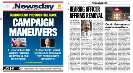 Newsday – February 22, 2020
