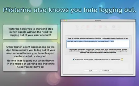 Plisterine v2.0 Mac OS X