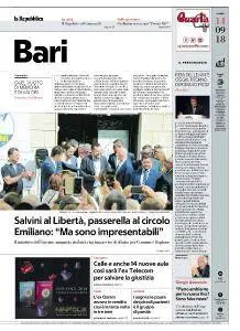 la Repubblica Bari - 14 Settembre 2018