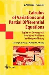 Calculus of Variations and Partial Differential Equations: Topics on Geometrical Evolution Problems and Degree Theory