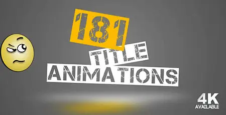 181 Title Animations - Project for After Effects (VideoHive)
