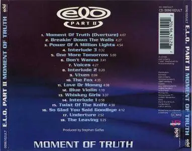 Electric Light Orchestra Part II - Moment Of Truth (1994)