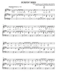 Surfin bird - The Trashmen (Piano-Vocal-Guitar)